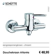 Douchekraan atlanta-Schütte