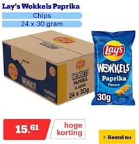 Lay`s wokkels paprika chips-Lay