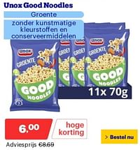 Unox good noodles groente-Unox