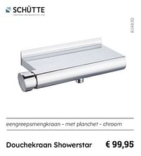 Douchekraan showerstar-Schütte