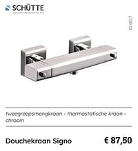 Douchekraan signo-Schütte