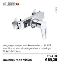 Douchekraan vision-Allibert