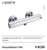 Douchekraan vita-Schütte