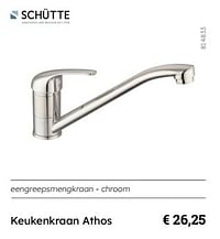 Keukenkraan athos-Schütte