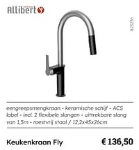 Keukenkraan fly-Allibert