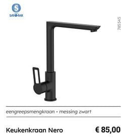 Keukenkraan nero