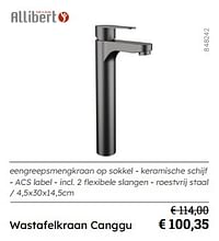 Wastafelkraan canggu-Allibert