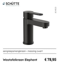 Wastafelkraan elephant-Schütte