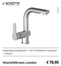 Wastafelkraan london-Schütte