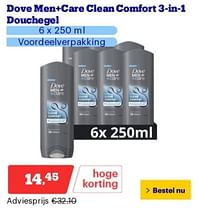 Dove men+care clean comfort 3-in-1 douchegel-Dove