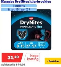 Huggies drynites luierbroekjes jongens-Huggies