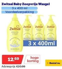 Zwitsal baby zeepvrije wasgel-Zwitsal