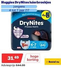 Huggies drynites luierbroekjes jongens-Huggies