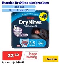 Huggies drynites luierbroekjes jongens-Huggies