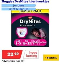 Huggies drynites luierbroekjes jongens-Huggies