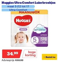 Huggies ultra comfort luierbroekjes maat 5-Huggies