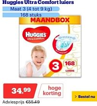 Huggies ultra comfort luiers maat 3-Huggies