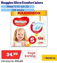 Huggies ultra comfort luiers maat 5-Huggies