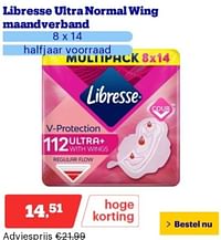 Libresse ultra normal wing maandverband-Libresse