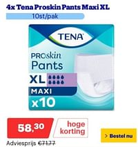 Tena proskin pants maxi xl-Tena