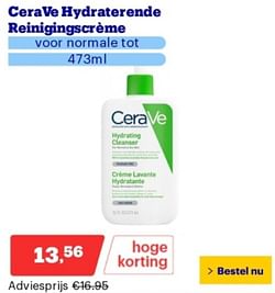 Cerave hydraterende reinigingscrème