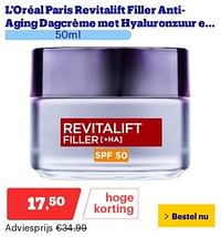 L`oréal paris revitalift filler anti- aging dagcrème met hyaluronzuur-L