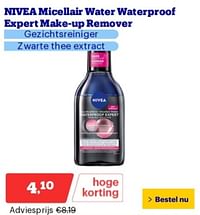 Nivea micellair water waterproof expert make-up remover-Nivea