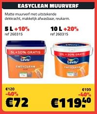 Easyclean muurverf-Levis