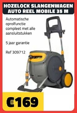 Hozelock slangenwagen auto reel mobile