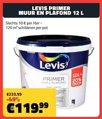 Levis primer muur en plafond-Levis