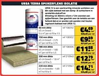 Ursa terra spijkerflens isolatie-Ursa