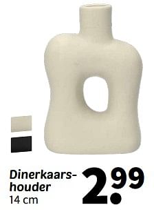 Dinerkaarshouder