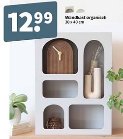 Wandkast organisch