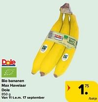 Bio bananen max havelaar dole-Dole