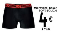 Microvezel boxer soft touch-Soft Touch