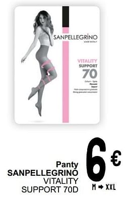 Panty sanpellegrino vitality support 70d