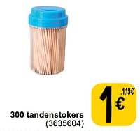 300 tandenstokers-Huismerk - Cora