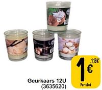 Geurkaars 12u-Huismerk - Cora