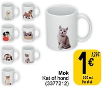 Mok kat of hond-Huismerk - Cora