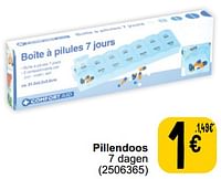 Pillendoos 7 dagen-Huismerk - Cora