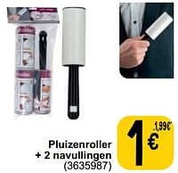 Pluizenroller + 2 navullingen-Huismerk - Cora