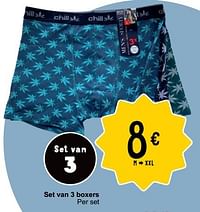 Set van 3 boxers-Huismerk - Cora