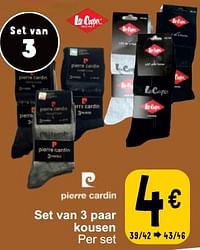 Set van 3 paar kousen-Pierre Cardin