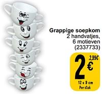 Grappige soepkom-Huismerk - Cora