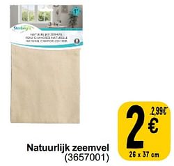 Natuurlijk zeemvel