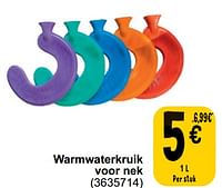 Warmwaterkruik voor nek-Huismerk - Cora