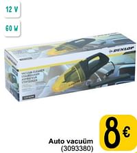 Auto vacuüm-Dunlop