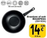 Braadpan of wok magefesa-Magefesa