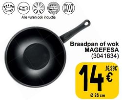 Braadpan of wok magefesa