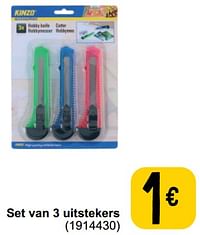 Set van 3 uitstekers-Kenzo